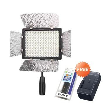 Yongnuo YN-300III LED Camera Video ... Free Battery dan Charger