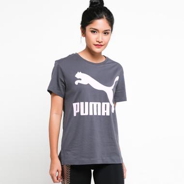 Puma Women Classics Logo Tee Pakaian Olahraga Wanita [576242 14]