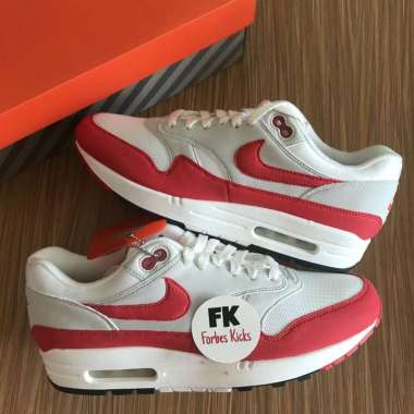 Air Max Airmax 1 OG Anniversary Red || obsidian green blue royal black white parra patta curry