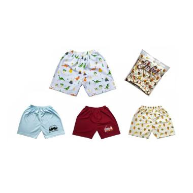 Jobel Dino Edition Shorts Celana Pendek Anak [4 pcs]