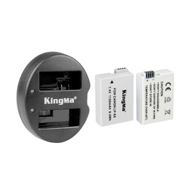 Kingma Paket Complete Battery Charg ... Canon 550D 600D 650D 700D