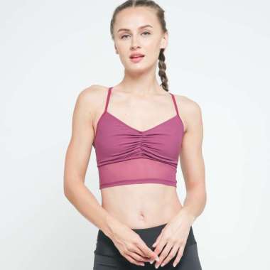 Lasona Women Sportswear Baju Olahraga Wanita BRT-2968-I0094 M DPurple2