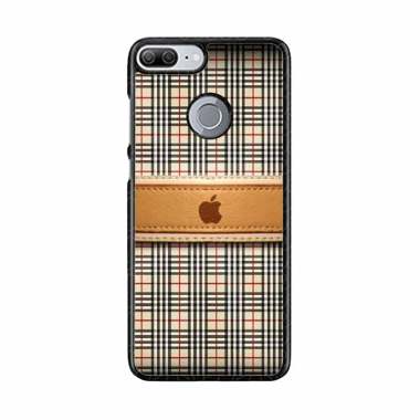 Acc Hp Burberry Apple L1306 Custome Casing for Honor 9 Lite