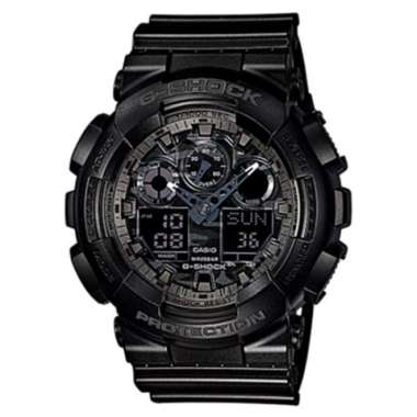 CASIO ORIGINAL - CASIO G-SHOCK GA-100CF-1A - JAM TANGAN PRIA JAM PRIA - RUBBER G SHOCK GSHOCK CASIO 