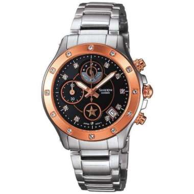 CASIO ORIGINAL - CASIO SHEEN SHN-5511SG-1A - JAM TANGAN WANITA JAM WANITA CT - STAINLESS FAMILY NAME