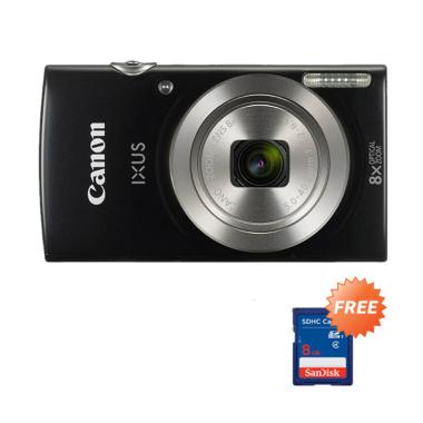 Canon IXUS 185 Kamera Pocket + Free Memory SDHC 8GB