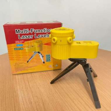 Laser Leveler Siku Laser Waterpass Kaki Tripod Siku Tukang Laser Level - Tripod Hitam 100 % ORIGINAL