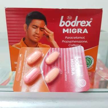 Bodrex Migra Strip 4's - Sakit Kepala Migrain