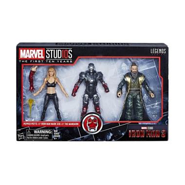 Marvel Studios The First Ten Years Iron Man 3 Pepper Potts Iron Man Mark XXII and The Mandarin Actio