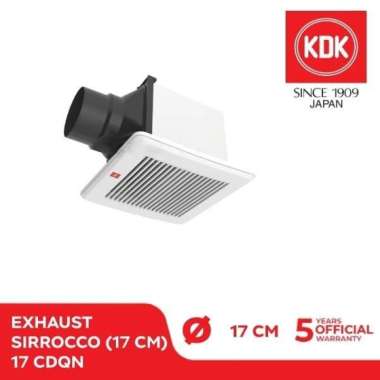 KDK 17CDQNA Exhaust Ceiling Fan 6 inch
