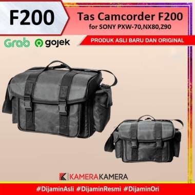 KameraKamera Tas Handycam / Camcorder F200 for Sony PXW-X70/ NX80/ Z90 Hitam