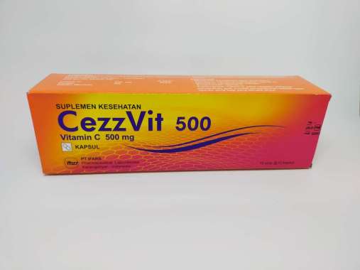 CezzVit 500 Strip, Vitamin C 500 mg IFARS isi 100 kapsul