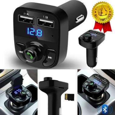 Transmitter Bluetooth Audio Mobil Car Receiver FM Handsfree USB Car Charger