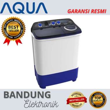 Mesin Cuci AQUA QW 850XT, mesin cuci aqua 2 tabung 8 Kg-AQUA QW850XT