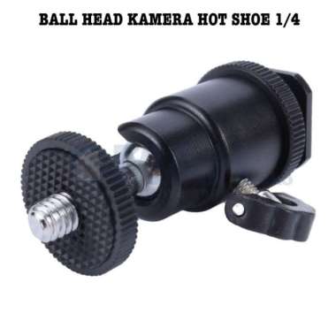 harga Unik Ball Head Kamera DSLR Pocket Action Camera Hot Shoe 14 QM3621 Limited Blibli.com