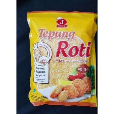 J Food Tepung Roti / Bread Crumb 500g Mix 500g