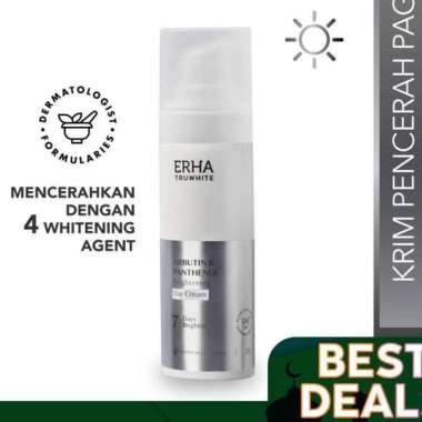 ERHA Truwhite Arbutin & Panthenol Brightening Day Cream 30g - Krim Siang Pencerah dan Pelembap Wajah