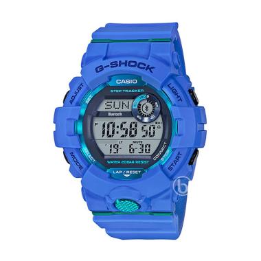 CASIO G-SHOCK G-Squad Bluetooth Sports Mobile Link Jam Tangan Pria [GBD-800] Blue