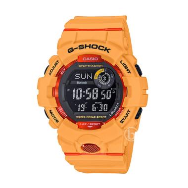 CASIO G-SHOCK G-Squad Bluetooth Sports Mobile Link Jam Tangan Pria [GBD-800] Red/Yellow