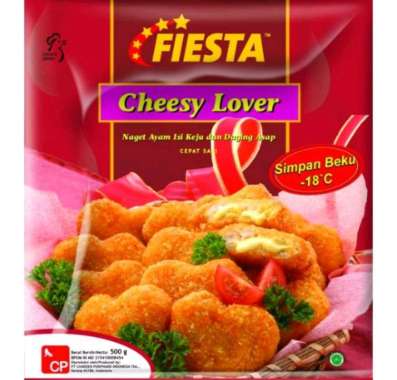 Promo Harga Fiesta Naget Cheesy Lover 500 gr - Blibli