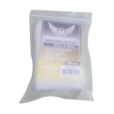 MONOPOLIS Mini USA Standard Mayday Shield Sleeves [41 x 63 mm/ 100pcs/Pack]