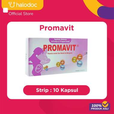 Promavit 10 Kapsul - Vitamin Lengkap Ibu Hamil & Menyusui
