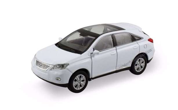 Multihomeware PAJANGAN MOBIL Lexus RX 450H Miniatur Diecast Diecast Mobil Lexus RX 450H – Putih