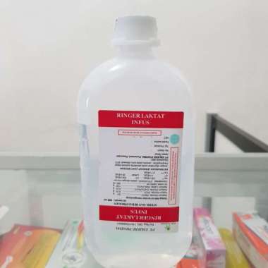 Ringer Laktat Sterile 500ml - Larutan fisiologis