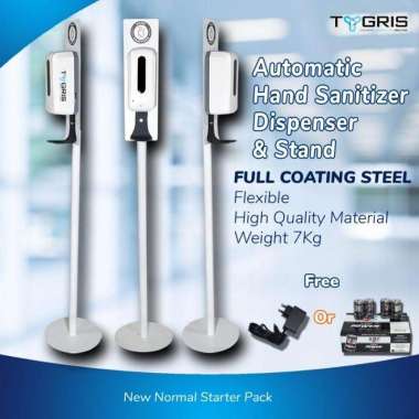 Tygris Hand Sanitizer Automatic (1000ml) Plus Stand Free Adaptor TIPE SPRAY