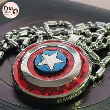 Kalung Kesehatan Pendant Captain America Original MCI MGI