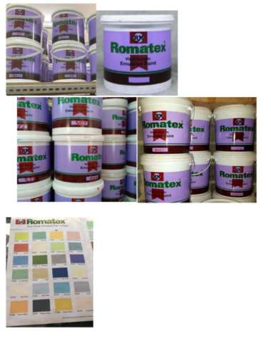 cat romatex warna 5kg
