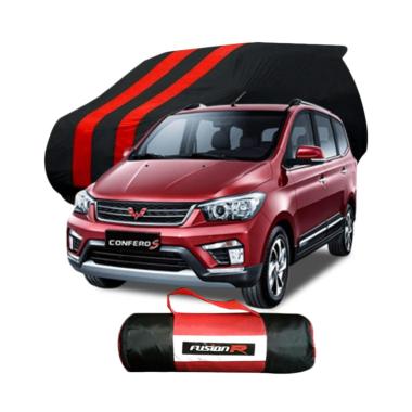 FUSION Vanguard Sarung Mobil Wuling Confero WATERPROOF Tasla Korean Import [ Cover Mobil Wuling Conf