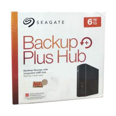 Seagate Backup Plus Desktop HUB Hard Disk Eksternal [6TB] -