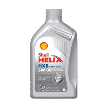 Shell Helix HX8 5W-30 Full Synthetic [1 L] OLI MOBIL MANDIRI BAN