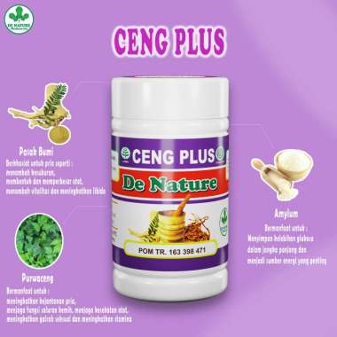 Ceng Plus De Nature Berkhasiat Untuk Memperbaiki dan Meningkatkan Kesehatan Pria Dijamin original