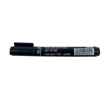 Snowman 0.3 Drawing Pen - Hitam Hitam