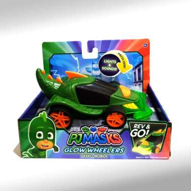 PJMasks PJ Masks Glow Wheelers Gekko Mobile Mobil