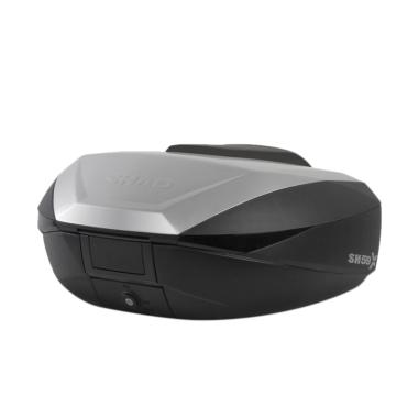 SHAD SH59X Alumunium Cover Box Motor - Black Hitam