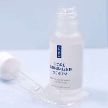 Erto's Pore Minimizer Serum - Serum Penghilang Bruntusan Ampuh / Serum Wajah Kusam dan Berminyak / S