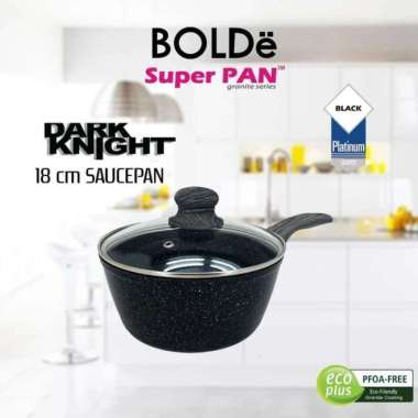 Bolde Super Pan Wok 18cm Saucepan Black 24CM