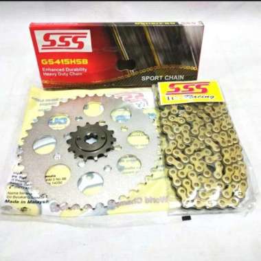 Gear Set SSS (415) Satria 2 Tak Chrome