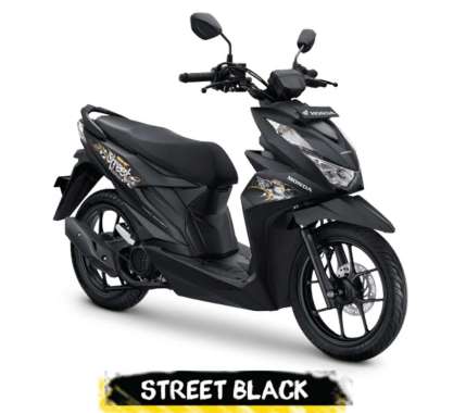 [ NEW 2023 ] SEPEDA MOTOR HONDA BEAT STREET TYPE BLACK Bali