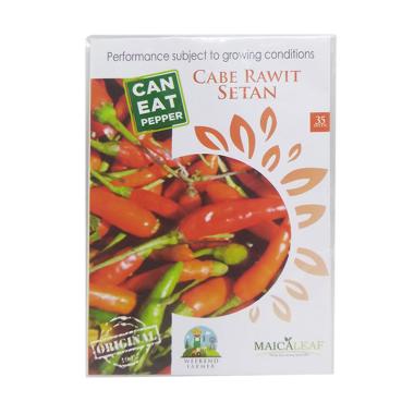 Maica Leaf Biji Cabai Rawit Setan Merah Paling Pedas... Rp 12.000 · Maica Leaf Cabe Bolivian Rainbow Benih Tanaman [15 ...