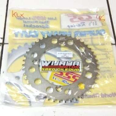 Gear SSS KLX 150 & D Tracker Gear Belakang 48 Chrome