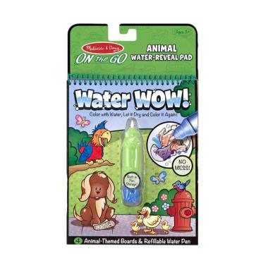 Melissa & Doug Water Wow Animals Mainan Anak
