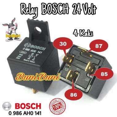 Bosch Relay [24 Volt 4 Kaki]