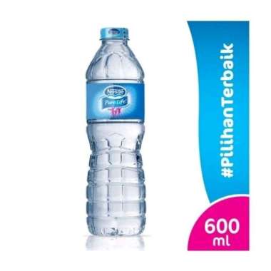 air mineral pure life nestle 600 ml
