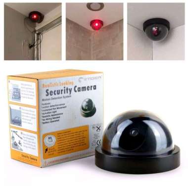 Dummy CCTV Security Camera ( Kamera Pengawas Palsu )