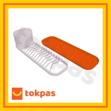 Rak Piring Mini Case Plate / Rak Pengering Peralatan Dapur Nagata 367 Orange