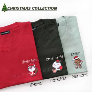 ELLIPSESINC Dress Patch Christmas Edition SANTA CLAUS XL